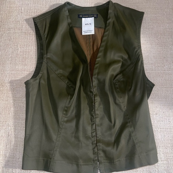 Fabulous Plein Sud corset shaped Top UK12 Black Cami GM143 main image 0
